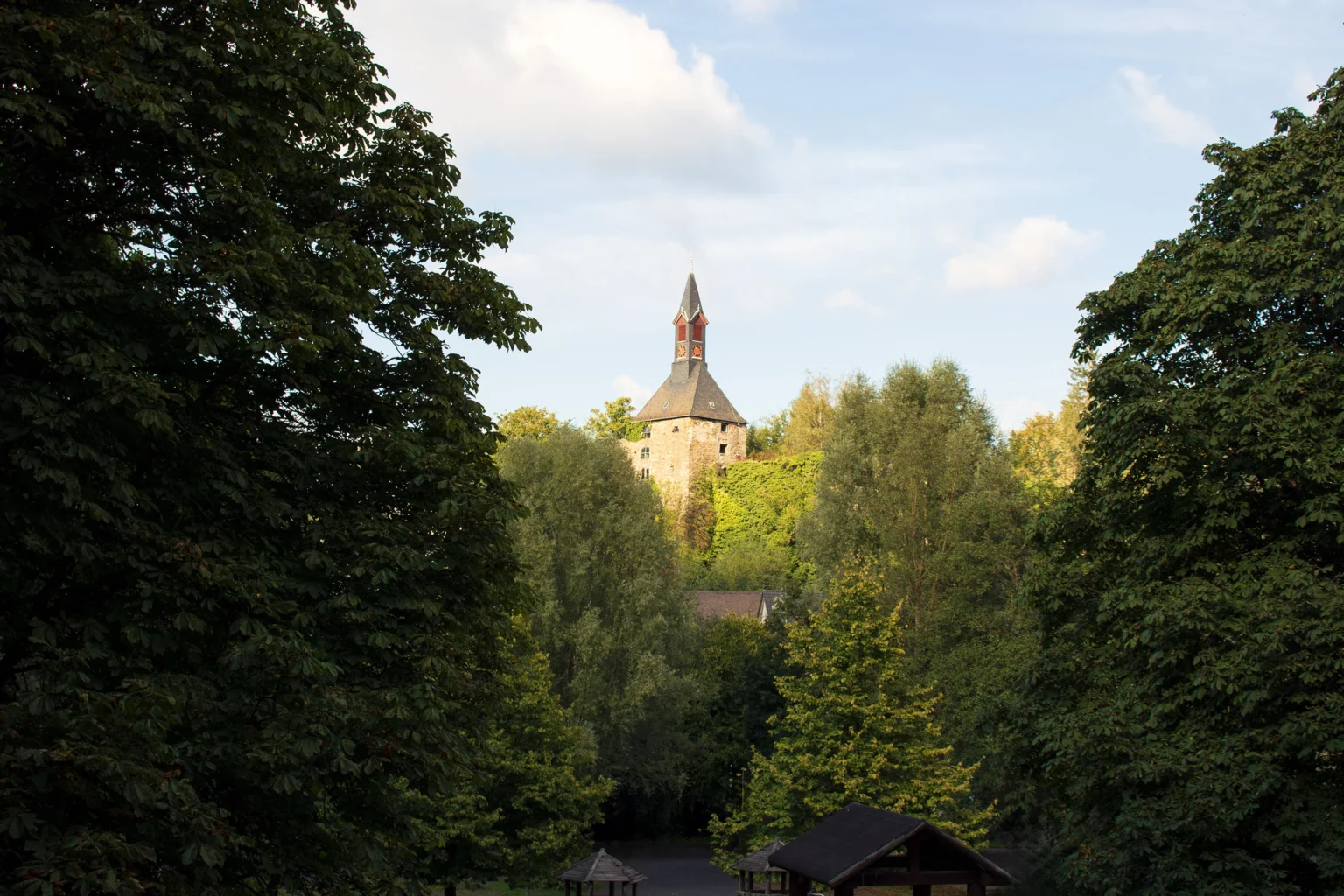 Aussicht auf das Schloss Katzenelnbogen